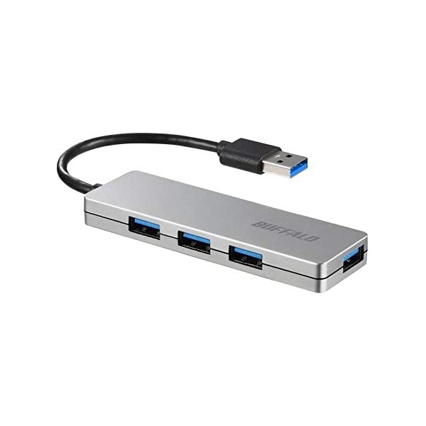 USB Hub Buffalo BSH4U120U3SV Silver USB Hub