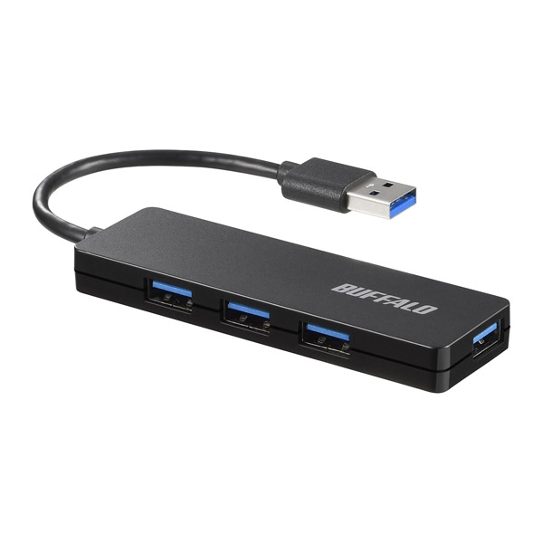 USB Hub Buffalo BSH4U128U3BK black USB Hub