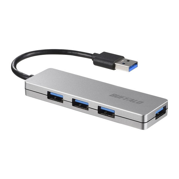 USB Hub Buffalo BSH4U128U3SV Silver USB Hub