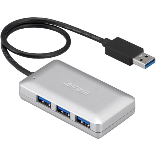 USB Hub Buffalo BSH4U22U3SV Silver USB Hub