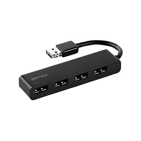 USB Hub Buffalo BSH4U310D2BK black USB Hub