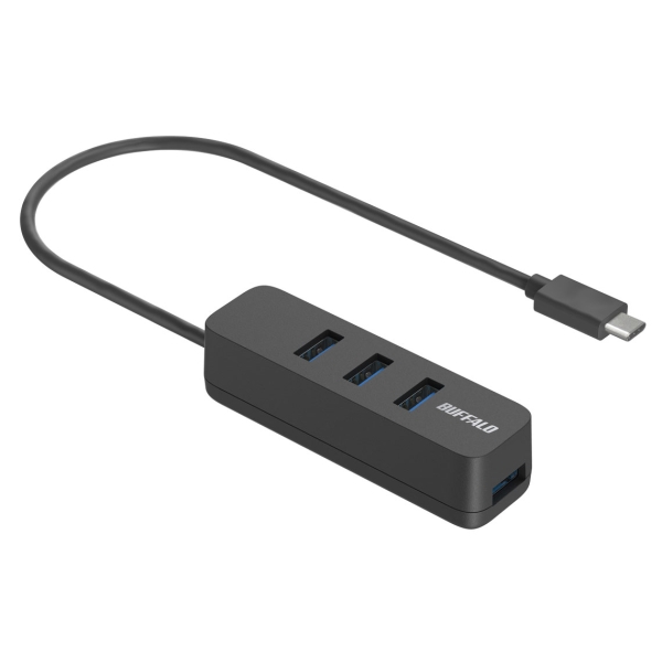 Buffalo BSH4U320C1BK black USB Hub