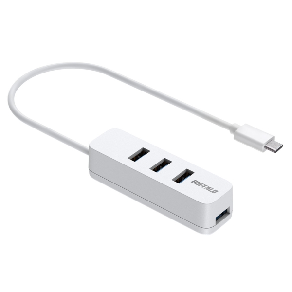 Buffalo BSH4U320C1WH white USB Hub