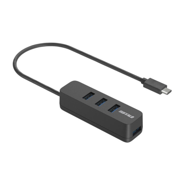 Buffalo BSH4U328C1BK black USB Hub