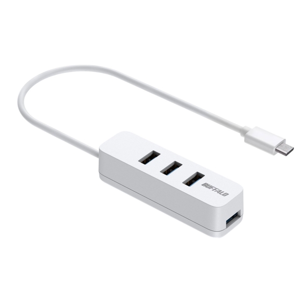 Buffalo BSH4U328C1WH white USB Hub