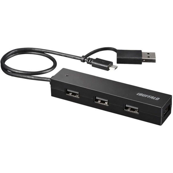 Buffalo BSH4UMB04BK black USB Hub