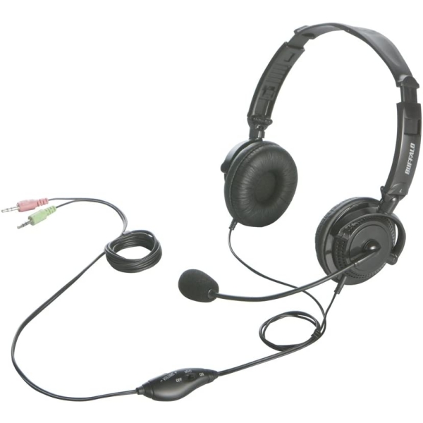 Headset Buffalo BSHSH12BK black