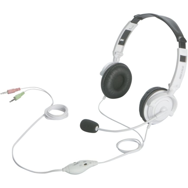 Headset Buffalo BSHSH12WH white