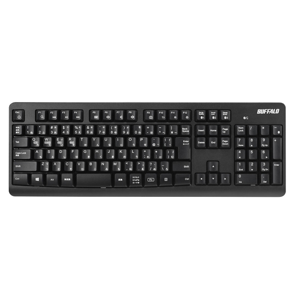 Keyboard Buffalo BSKBB108BK black