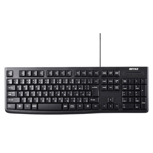 Keyboard Buffalo BSKBU100BK black