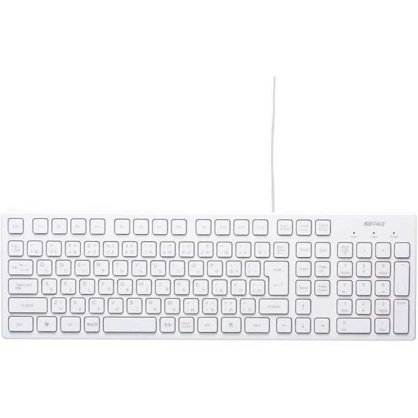 Keyboard Buffalo BSKBU15WH White