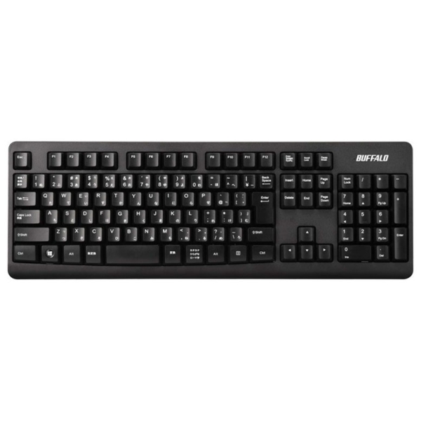 Keyboard Buffalo BSKBW118BK Black