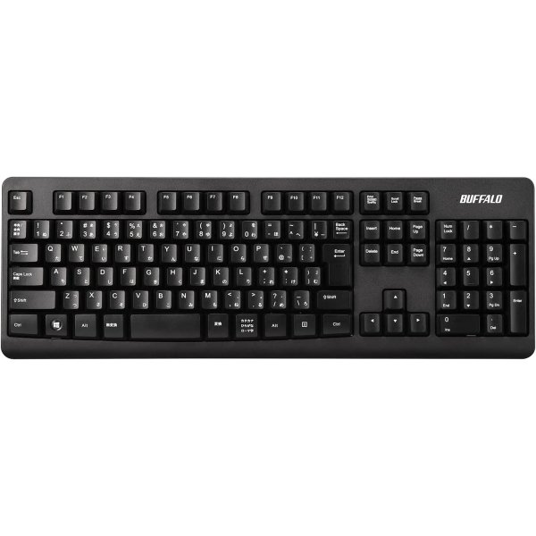 Keyboard Buffalo BSKBW125BK Black