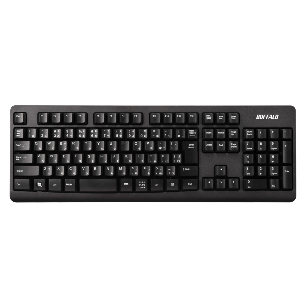 Keyboard Buffalo BSKBW138BK black