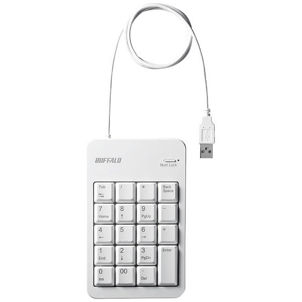 Number Pad Buffalo Buffalo BSTK100WH white Number Pad