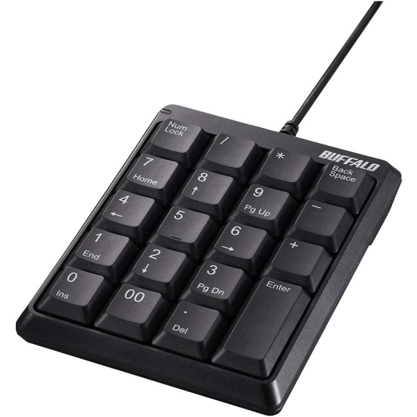 Number Pad Buffalo Buffalo BSTK110BK black Number Pad