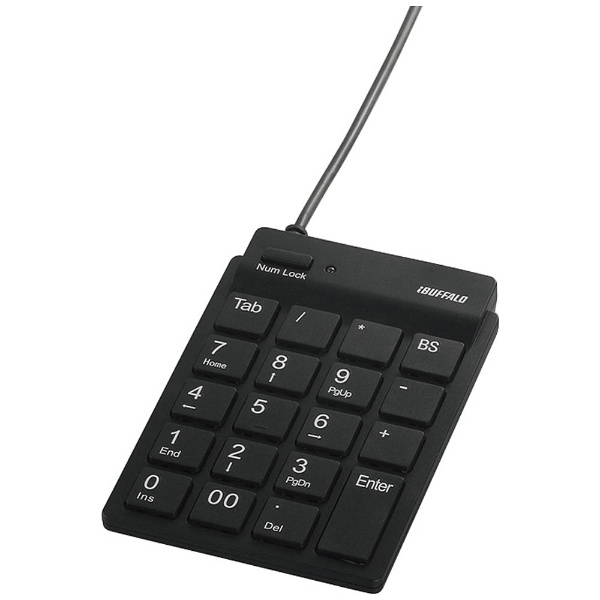 Number Pad Buffalo Buffalo BSTKH08BK Black Number Pad