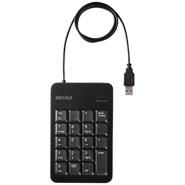 Number Pad Buffalo Buffalo BSTKH100BK Black Number Pad