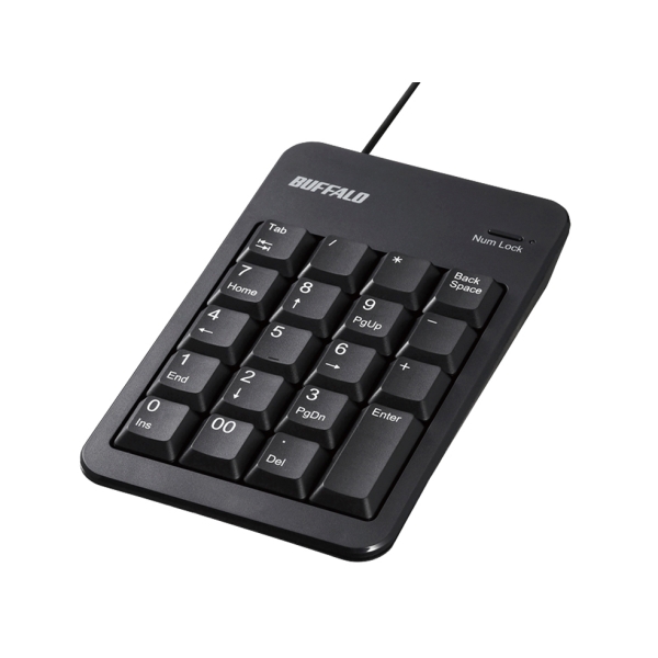 Number Pad Buffalo Buffalo BSTKH100BKZ Black Number Pad