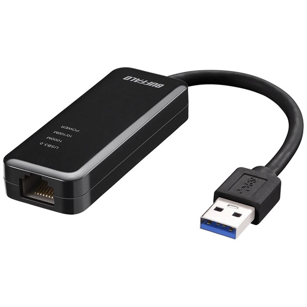 LAN Adapter Buffalo Buffalo LUA4-U3-AGTE-BK black LAN Adapter