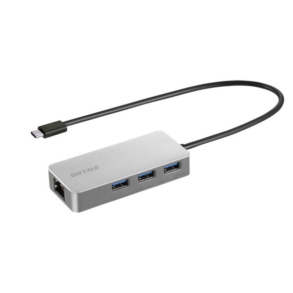 LAN Adapter Buffalo Buffalo LUD-U3-CGHSV Silver LAN Adapter