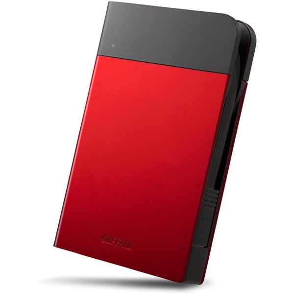 External Hard Drive Buffalo MiniStation HD-PZN1.0U3-R red External Hard Drive