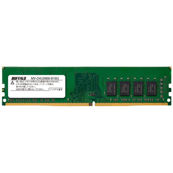 Buffalo MV-D4U2666-B16G DDR4 PC4-21300 16GB Memory