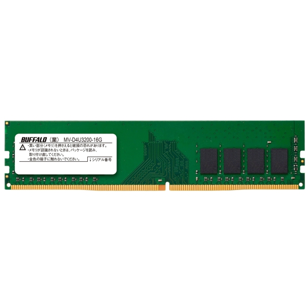 Buffalo MV-D4U3200-16G DDR4 PC4-25600 16GB Memory