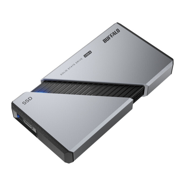 Buffalo SSD-PE2.0U4-SA silver SSD