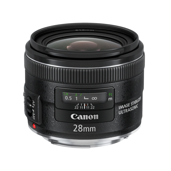 CANON EF28mm F2.8 IS USM Camera Lens