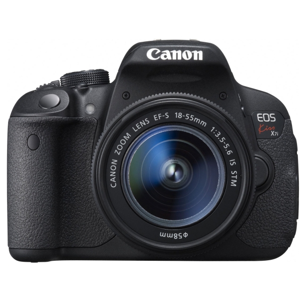 CANON EOS Kiss X7i EF-S18-55 IS STM Lens Kit Digital Single Lens Reflex DSLR Camera