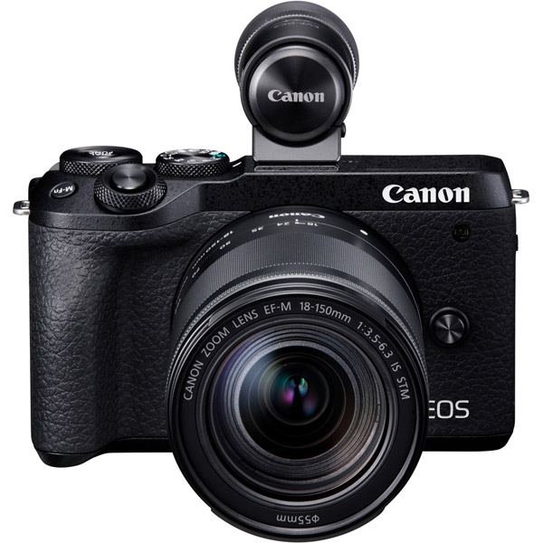 DSLR Camera CANON EOS M6 Mark II EF-M18-150 IS STM lens EVF kit black DSLR Camera