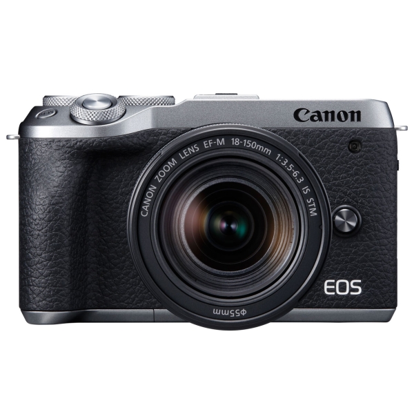 DSLR Camera CANON EOS M6 Mark II EF-M18-150 IS STM Lens Kit Silver DSLR Camera