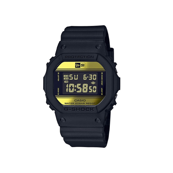 Casio G-SHOCK 35th Anniversary NEW ERA Collaboration Model DW-5600NE-1JR Watch