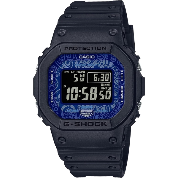 Casio G-SHOCK BLUE PAISLEY series GW-B5600BP-1JF Watch