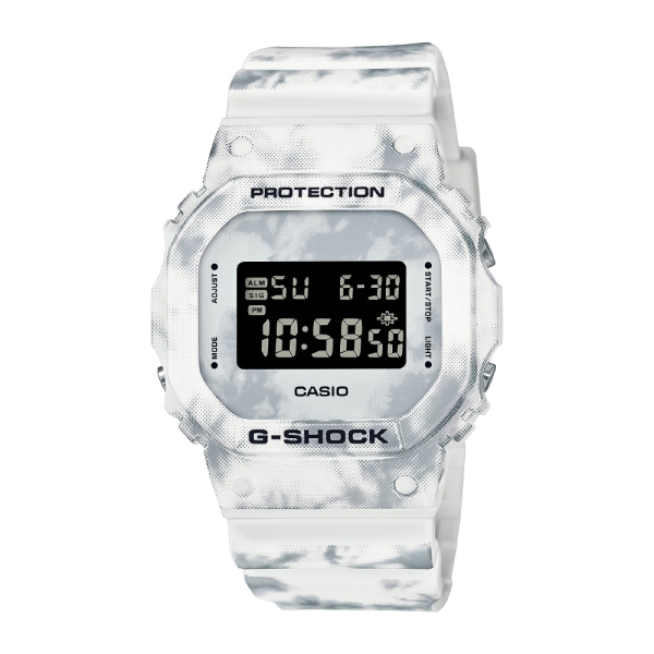 Casio G-SHOCK GRUNGE SNOW CAMOUFLAGE DW-5600GC-7JF Watch