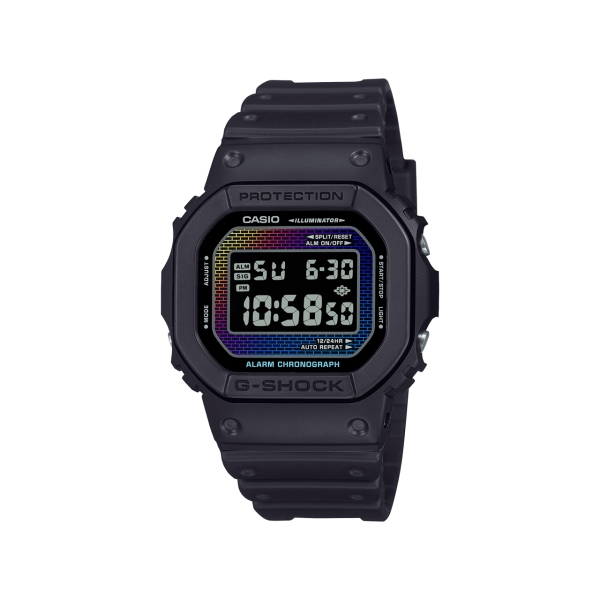 Casio G-SHOCK Rainbow Brick Wall series DW-5600RW-1JF Watch