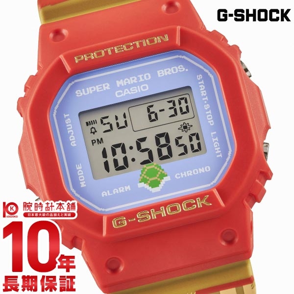 Casio G-SHOCK SUPER MARIO BROTHERS DW-5600SMB-4JR Watch