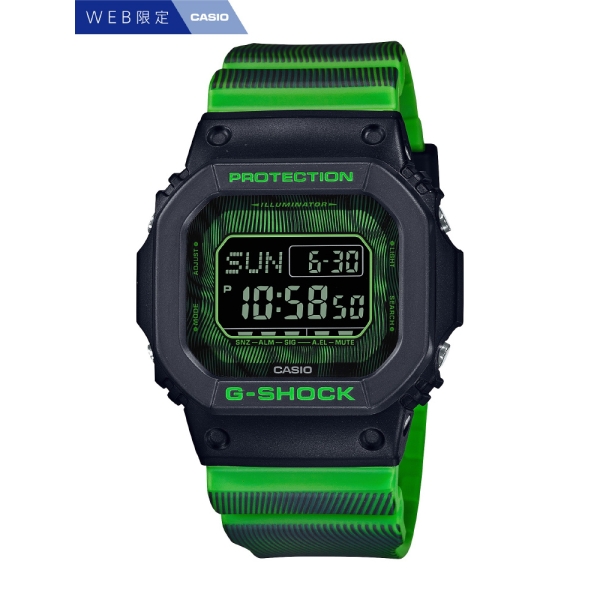 Casio G-SHOCK Time distortion series DW-D5600TD-3JF Watch