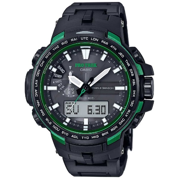 Casio PRO TREK triple sensor tough solar PRW-6100FC-1JF Watch