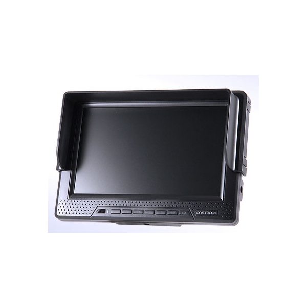 Camera External Monitor Castrade HD701BAT-MBK mat black External Monitor