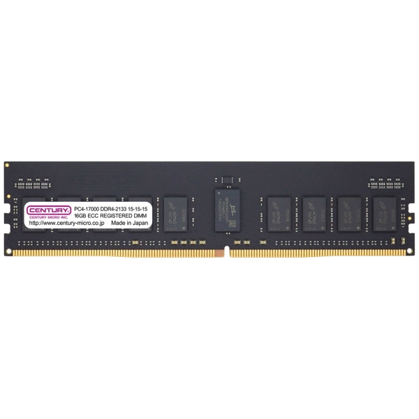 CENTURY MICRO CB16G-D4RE213382 DDR4 PC4-17000 16GB ECC Registered Memory