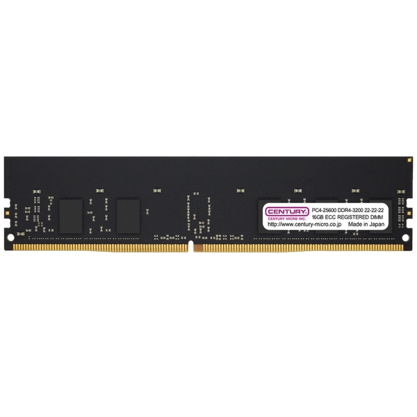 CENTURY MICRO CB16G-D4RE320081 DDR4 PC4-25600 16GB ECC Registered Memory