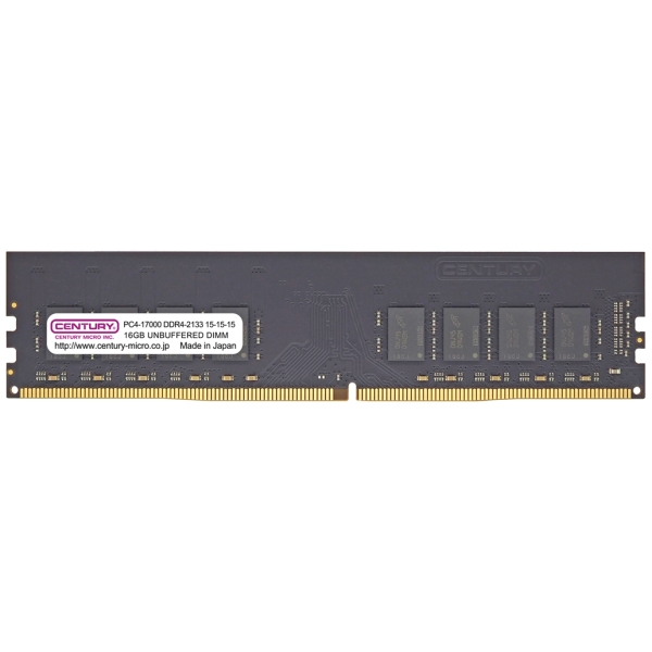 CENTURY MICRO CB16G-D4U2133 DDR4 PC4-17000 16GB Memory