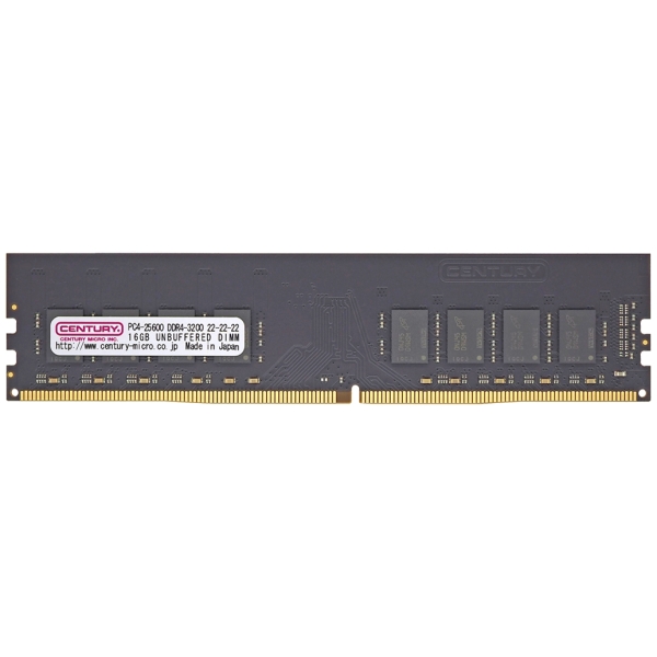 CENTURY MICRO CB16G-D4U3200 DDR4 PC4-25600 16GB Memory