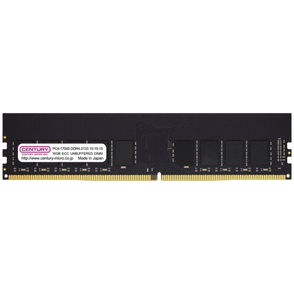 CENTURY MICRO CB16G-D4UE2133 DDR4 PC4-17000 16GB ECC Memory