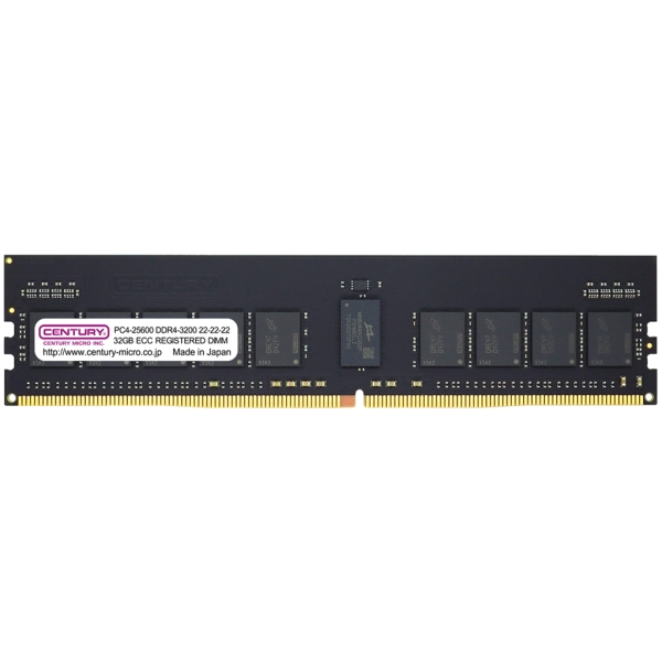 CENTURY MICRO CB32G-D4RE320082 DDR4 PC4-25600 32GB ECC Registered Memory