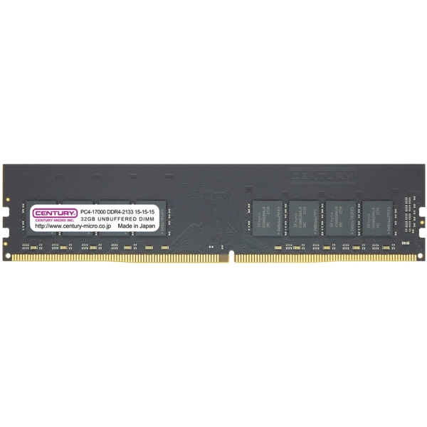 CENTURY MICRO CB32G-D4U2133 DDR4 PC4-17000 32GB Memory