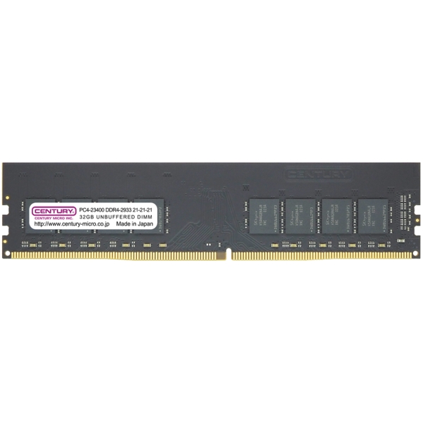 CENTURY MICRO CB32G-D4U2933 DDR4 PC4-23400 32GB Memory