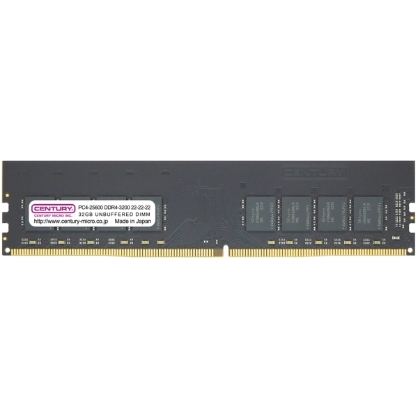 CENTURY MICRO CB32G-D4U3200 DDR4 PC4-25600 32GB Memory